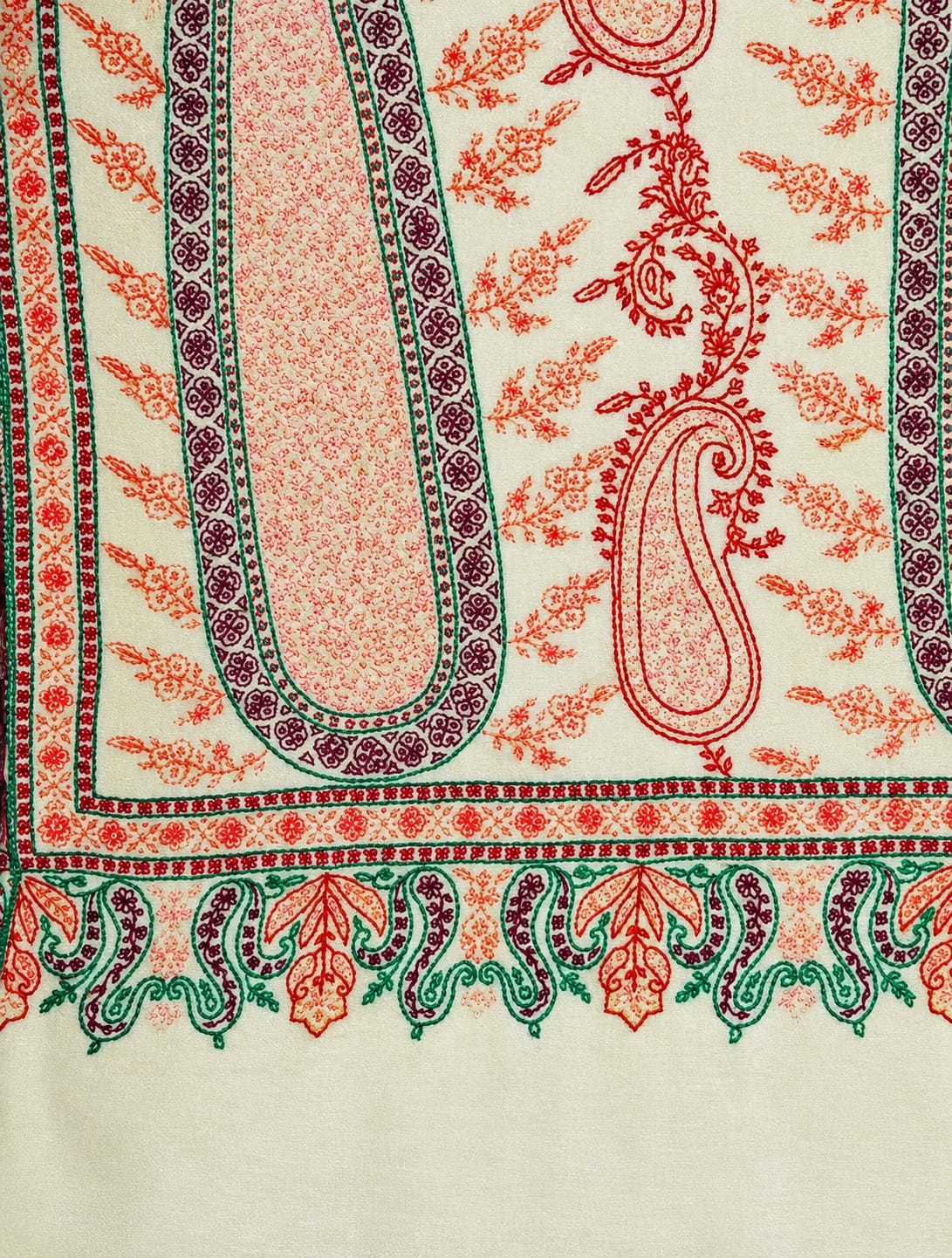 Kashmiri Shawl - Embroidery